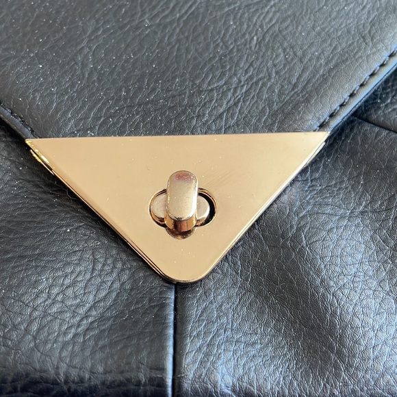 Vintage leather purse with removable adjustable strap - Picture 2 of 9